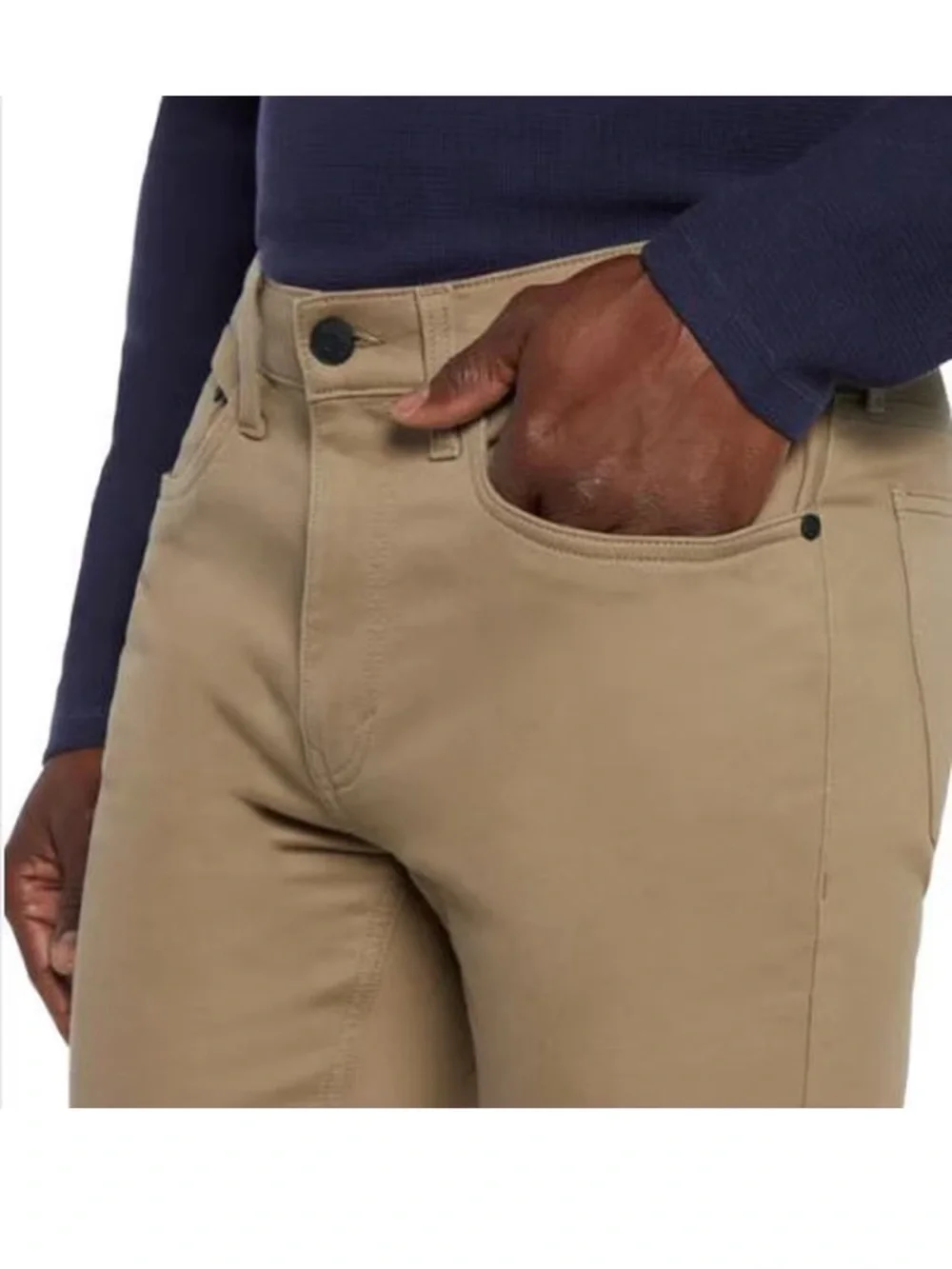 Banana Republic Men's Slim Fit Stretch Cotton Pant, Set of 2